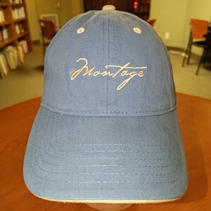 Montage Laguna Beach Hat Adult Strapback Navy Baseball Dad Cap Resort Hotel Golf